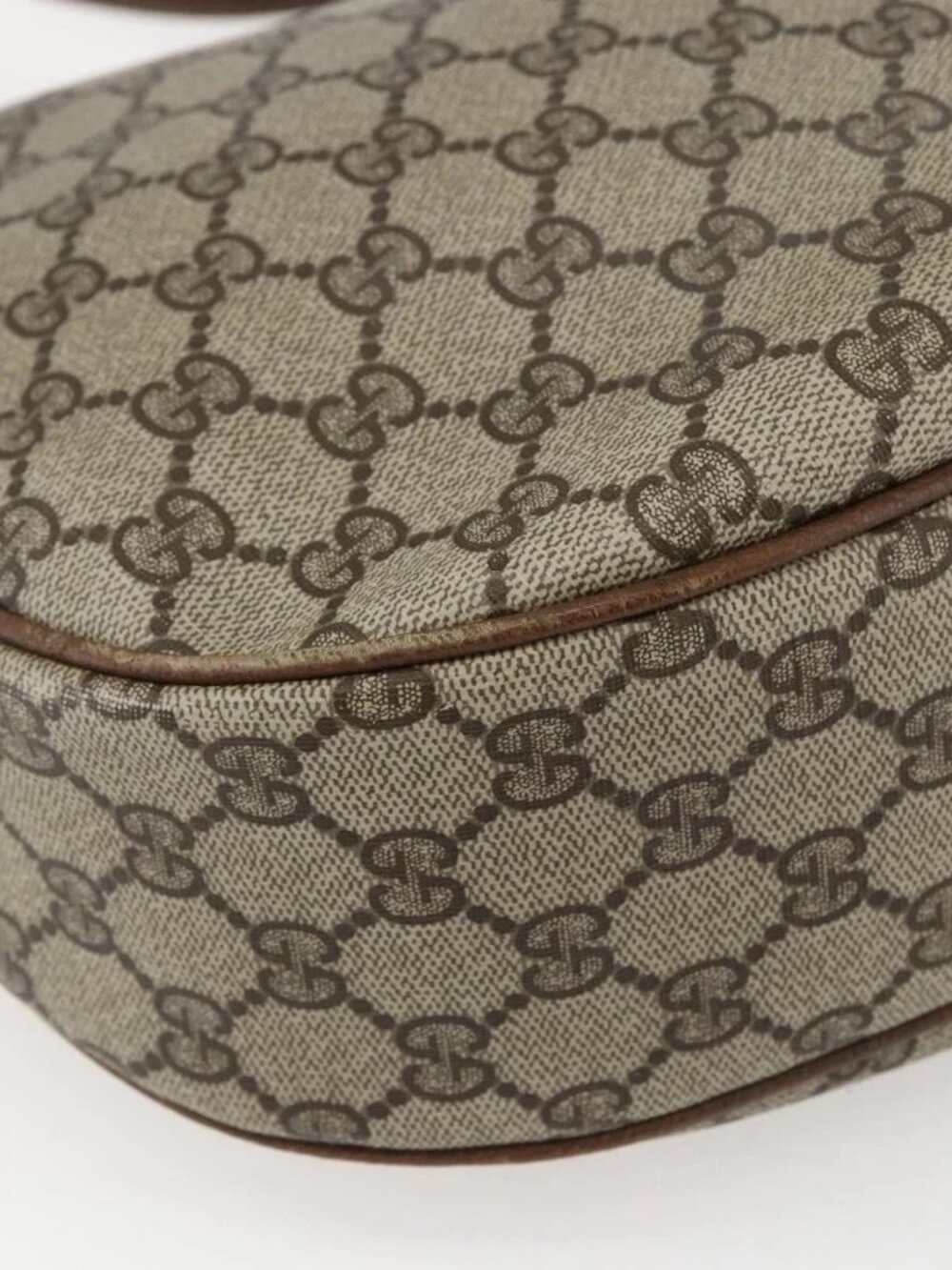 GUCCI GG Supreme Shoulder Bag PVC Beige Gold 001 256 0719 Auth mr2014 - Picture 5 of 16